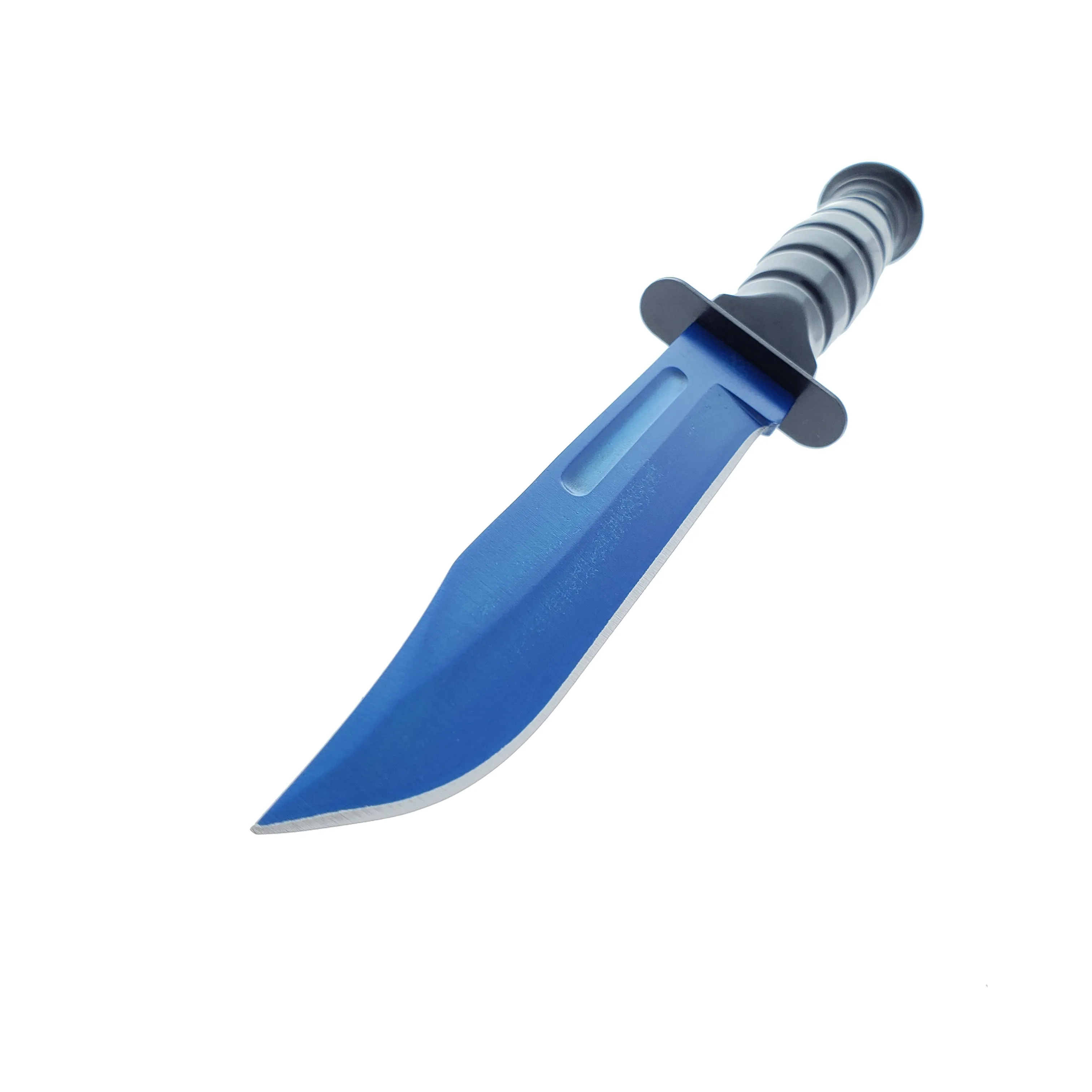 3 PCS Blue Set. 7 1/2" & 8 1/2" Tacital Knife, 7 1/2" Karambit ,