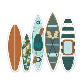 4" All Boards Vinyl Sticker