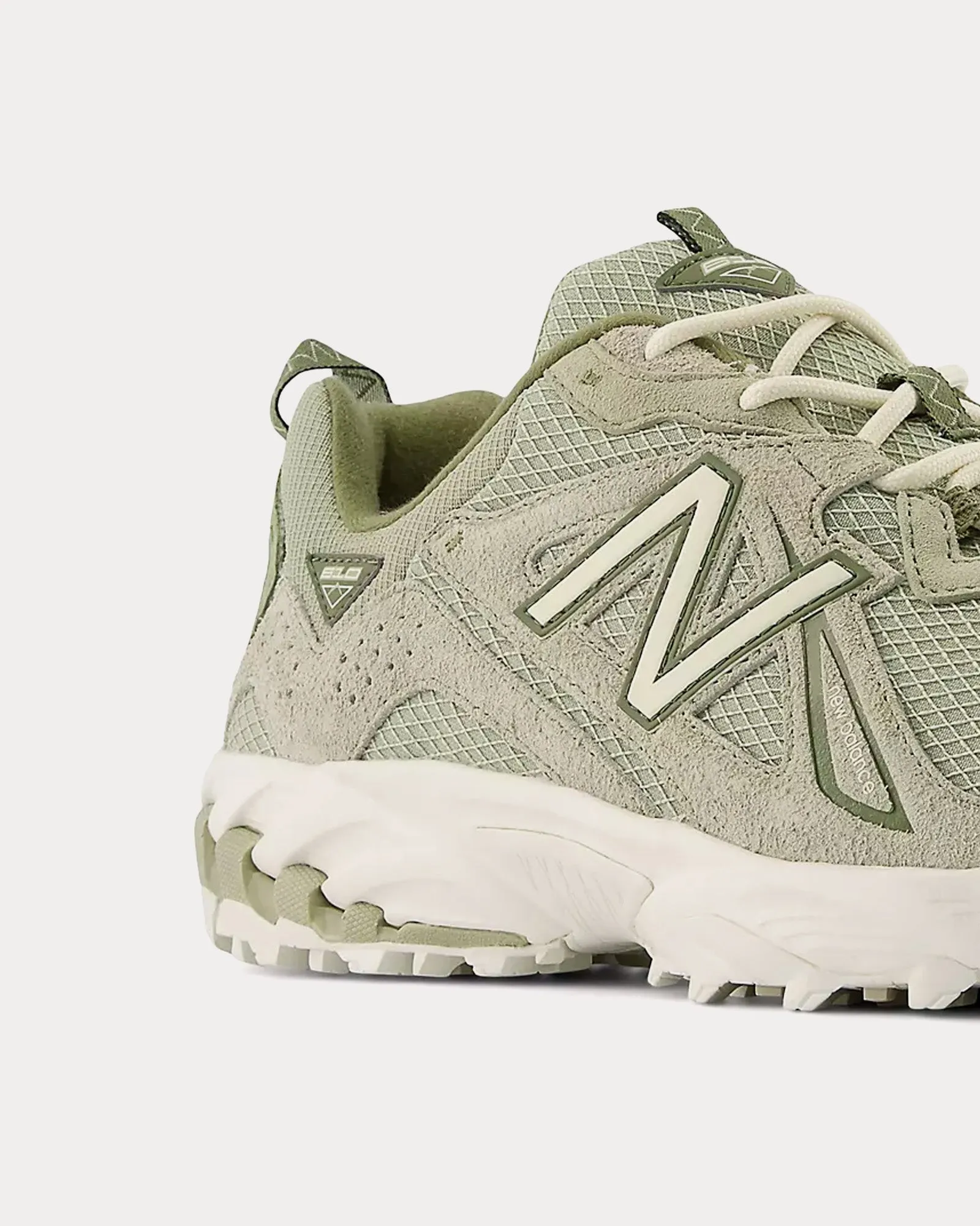 610v1 Olivine / Dark Olivine / Sea Salt Low Top Sneakers