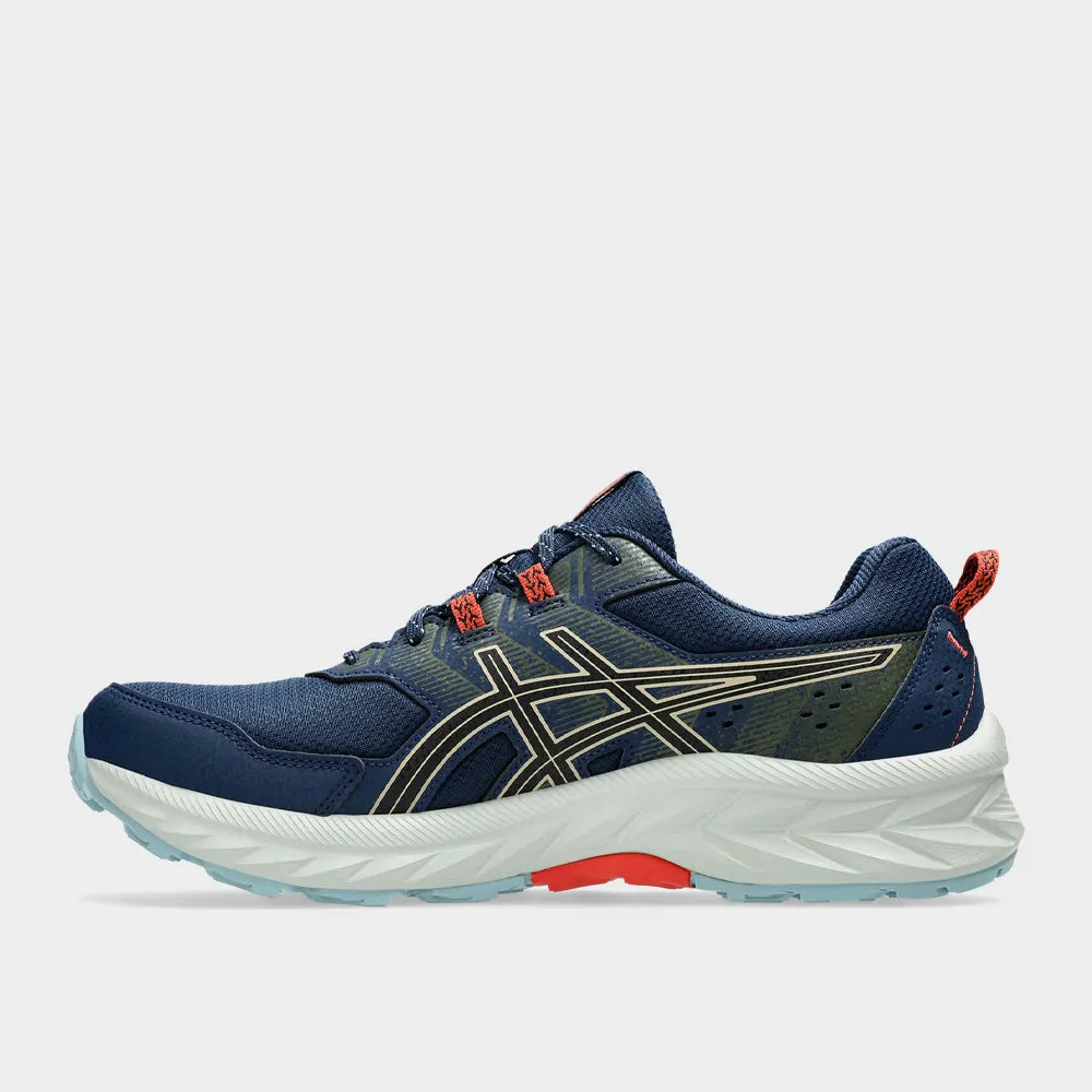Asics Mens GeL-Venture 9 Trail Running Blue/red _ 182779 _ Blue