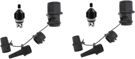 BESPORTBLE 2sets Sup Inflator Adapter for Paddle Board Pump Kayak Air Pump Adapter Dinghy Accessories Lifetime Kayak Accessories Lightweight No Air Leakage 2pcs*2
