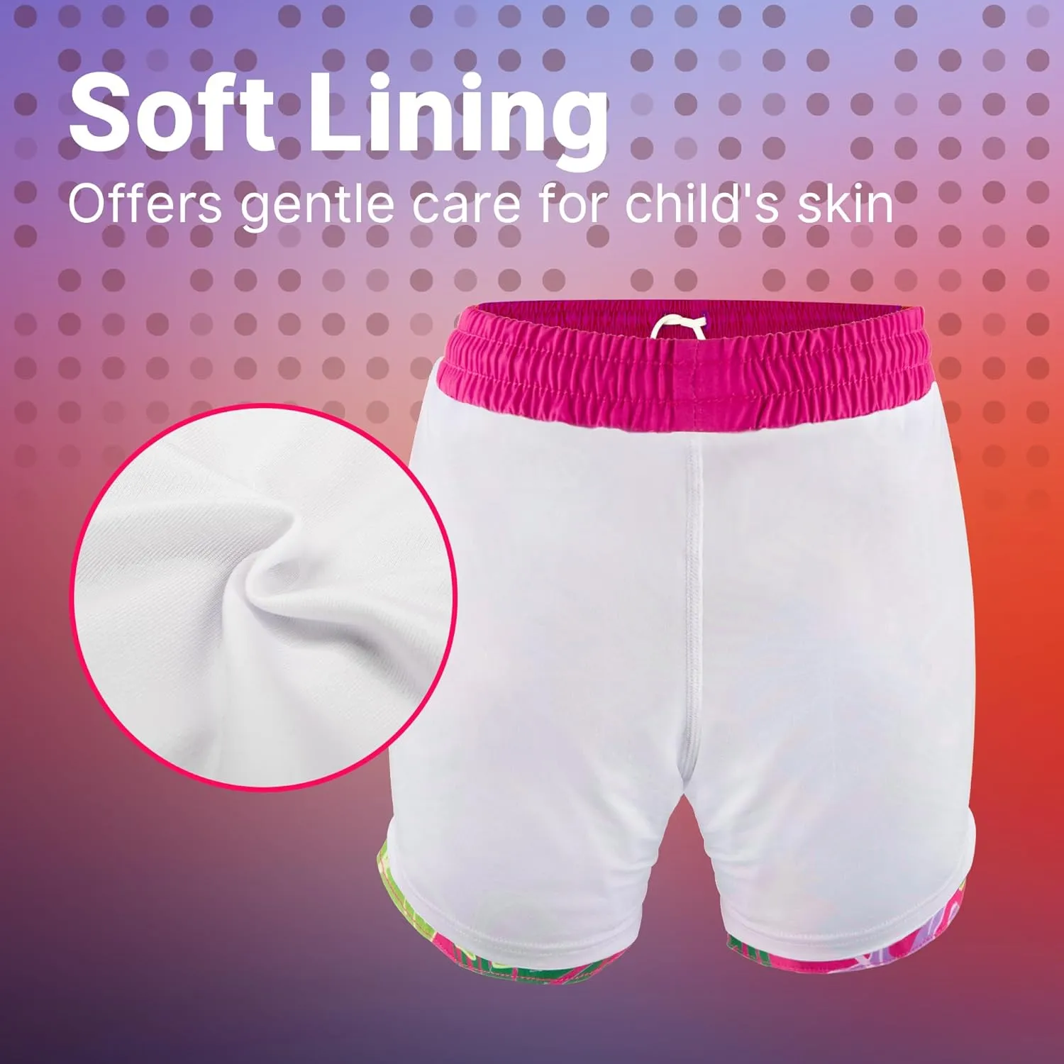 BIG ELEPHANT 2 Packs Boys Swim Trunks with Compression Liner, UPF 50  Kids Bathing Suit, Quick Dry Swimming Shorts