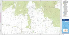 Billyena 8937-3S Topographic Map 1:25k