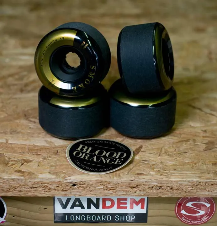 Blood Orange Smoke 66mm Longboard Wheels