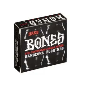 Bones Hardcore Bushings  Black / Black  Pack 96a Skateboard Bushings