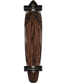 Byron Bay 43" Skateboard in Ebony & Nightshade