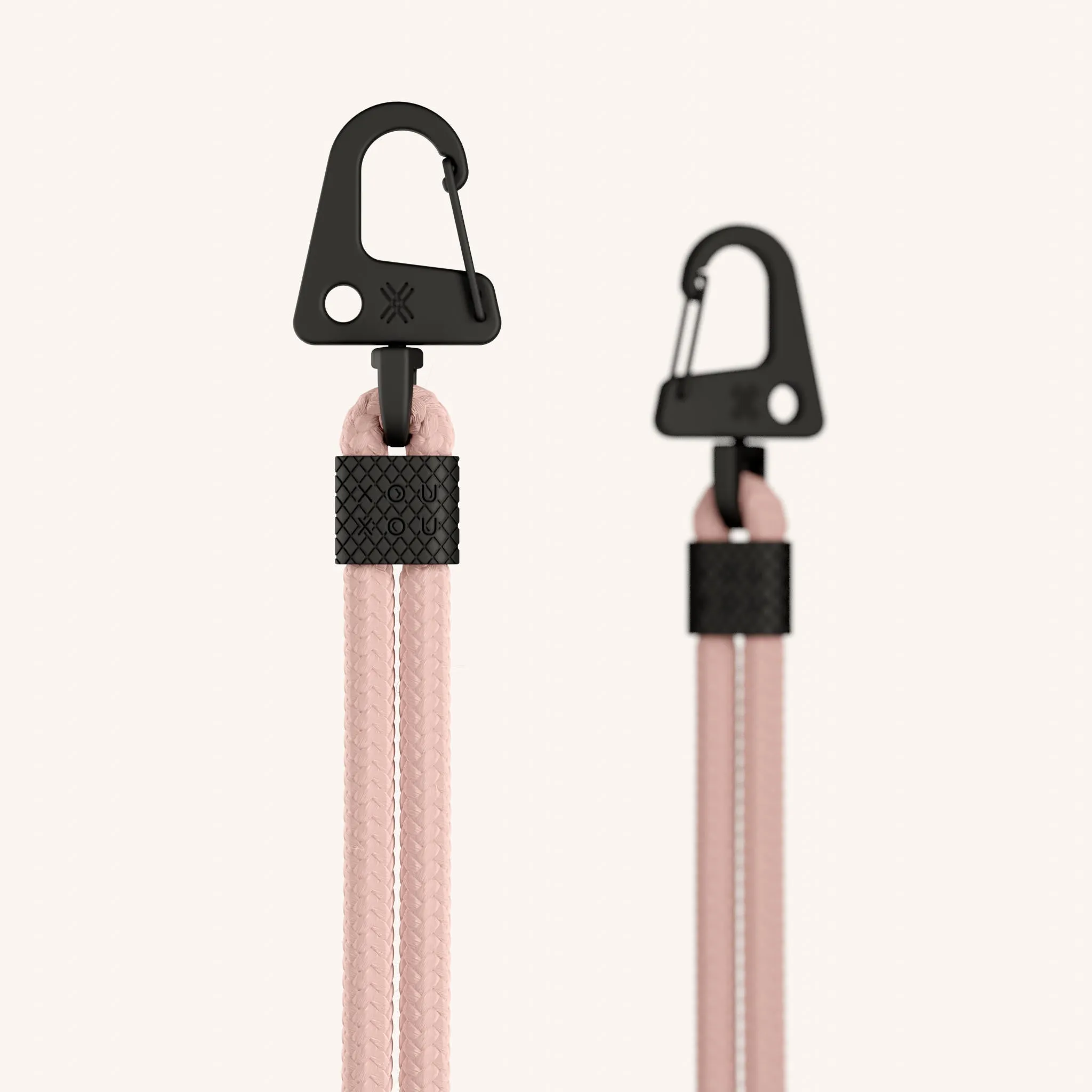 Carabiner Rope in Powder Pink