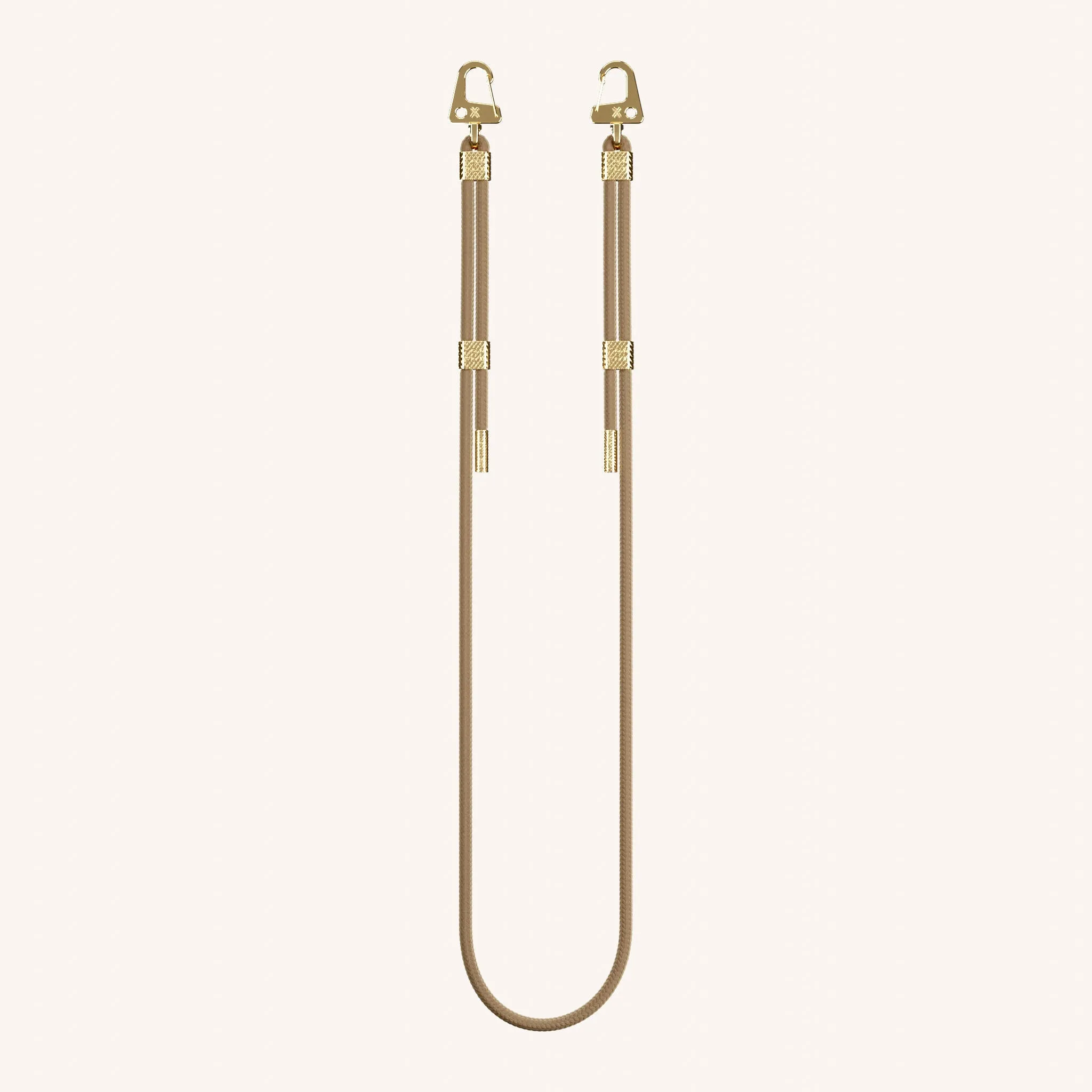 Carabiner Rope in Taupe