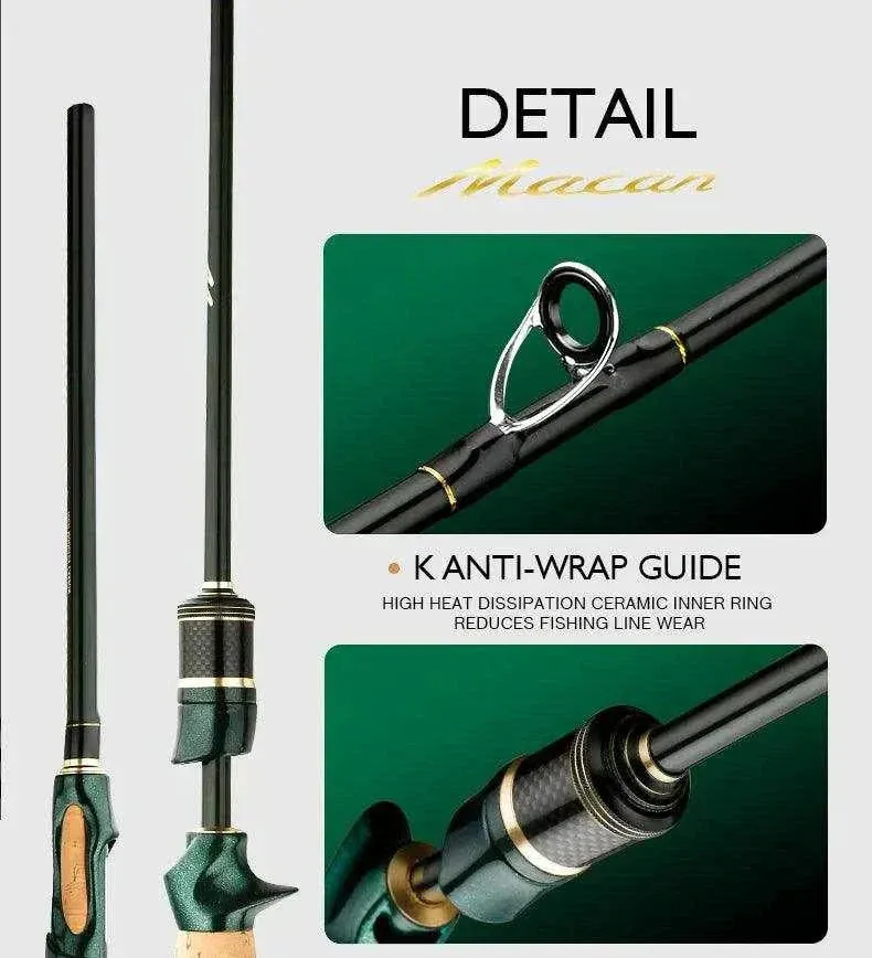 CEMREO MACAN Casting Carbon Rod (1.8m / 2.4m)