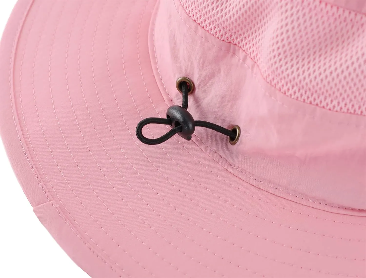 Connectyle Wide Brim Sun Hat for Men Breathable Cowboy Boonie Hat UPF 50  Sun Protection Bucket Hat for Fishing Hiking