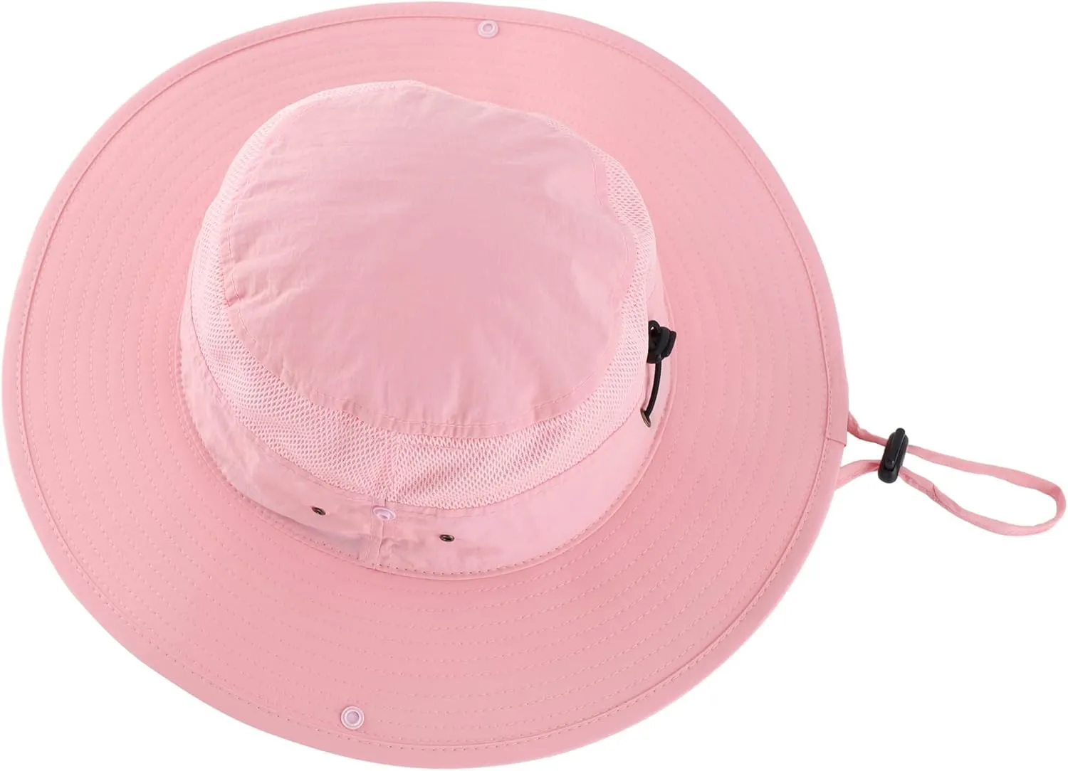 Connectyle Wide Brim Sun Hat for Men Breathable Cowboy Boonie Hat UPF 50  Sun Protection Bucket Hat for Fishing Hiking