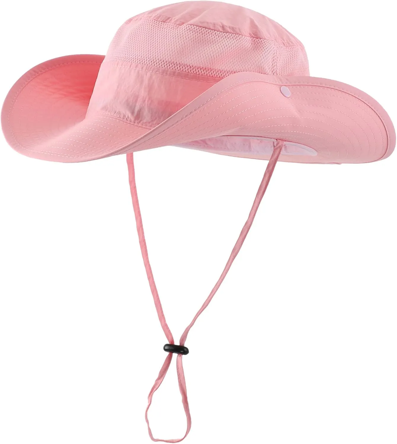Connectyle Wide Brim Sun Hat for Men Breathable Cowboy Boonie Hat UPF 50  Sun Protection Bucket Hat for Fishing Hiking