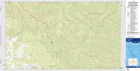 Coricudgy 8932-2N Topographic Map 1:25k