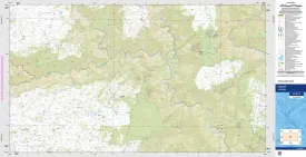 Enmore 9236-1S Topographic Map 1:25k