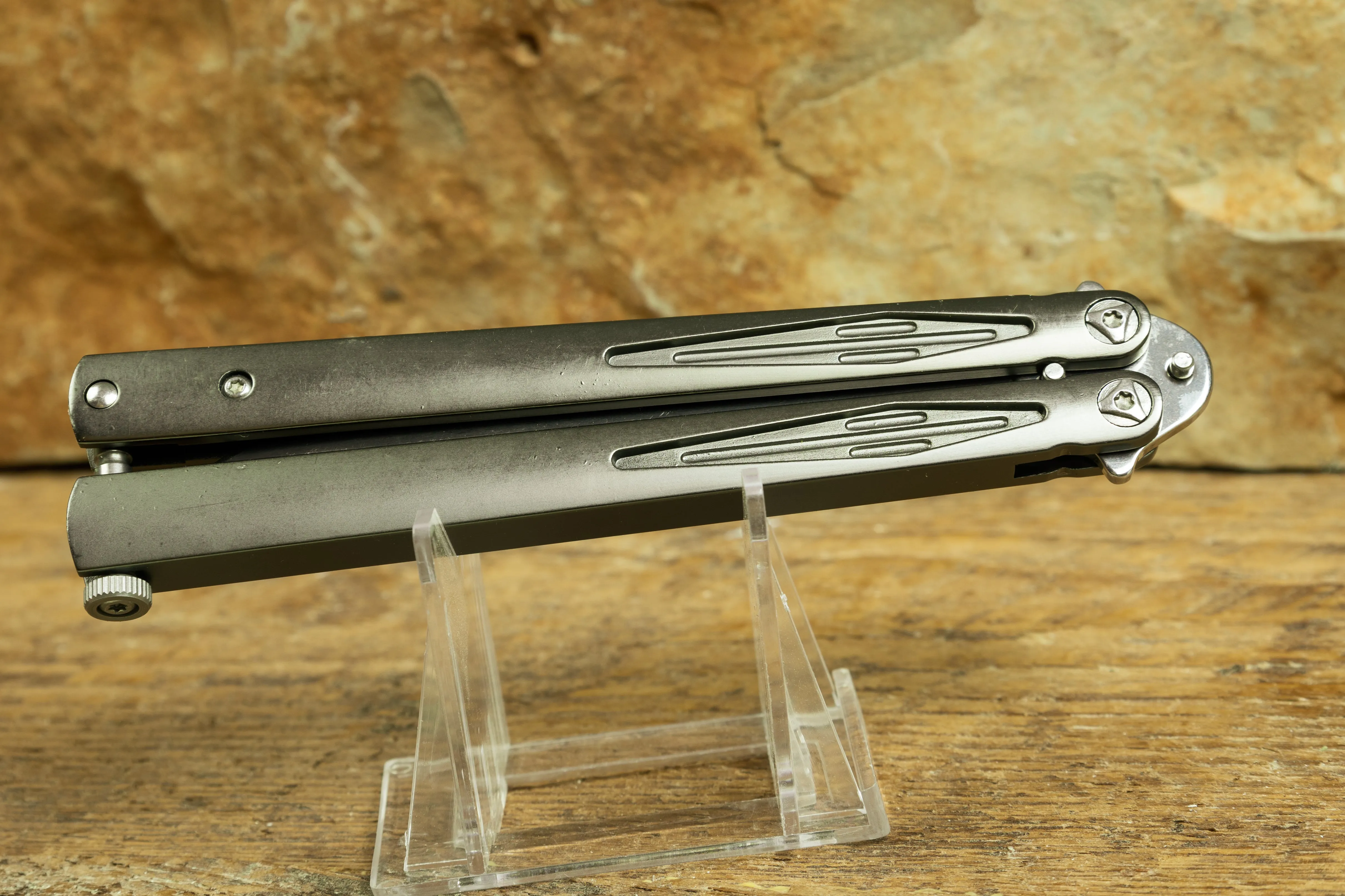 Happy Jack Butterfly Bailisong flip knife Butterfly Blade 4.5" blade