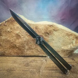 Happy Jack Butterfly Bailisong flip knife Butterfly Blade 4.5" blade