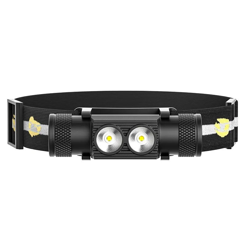 Headlamp Kit with Rechargeable Battery 2000 Lumens (Red)