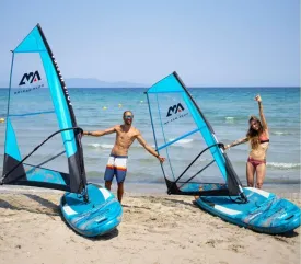 Inflatable 0.9mm PVC 10ft. SUP Sailboat Windsurfing Paddle Surf Board New