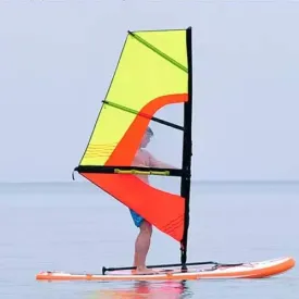 Inflatable 0.9mm PVC 10ft. SUP Sailboat Windsurfing Paddle Surf Board New
