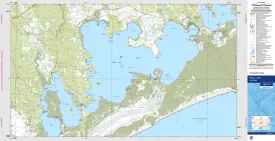Myall Lake 9333-2S Topographic Map 1:25k
