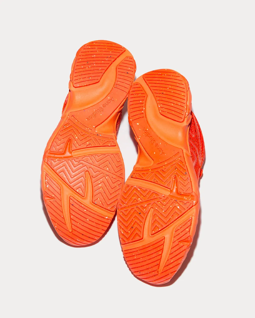 N3W Mandarin Orange Low Top Sneakers