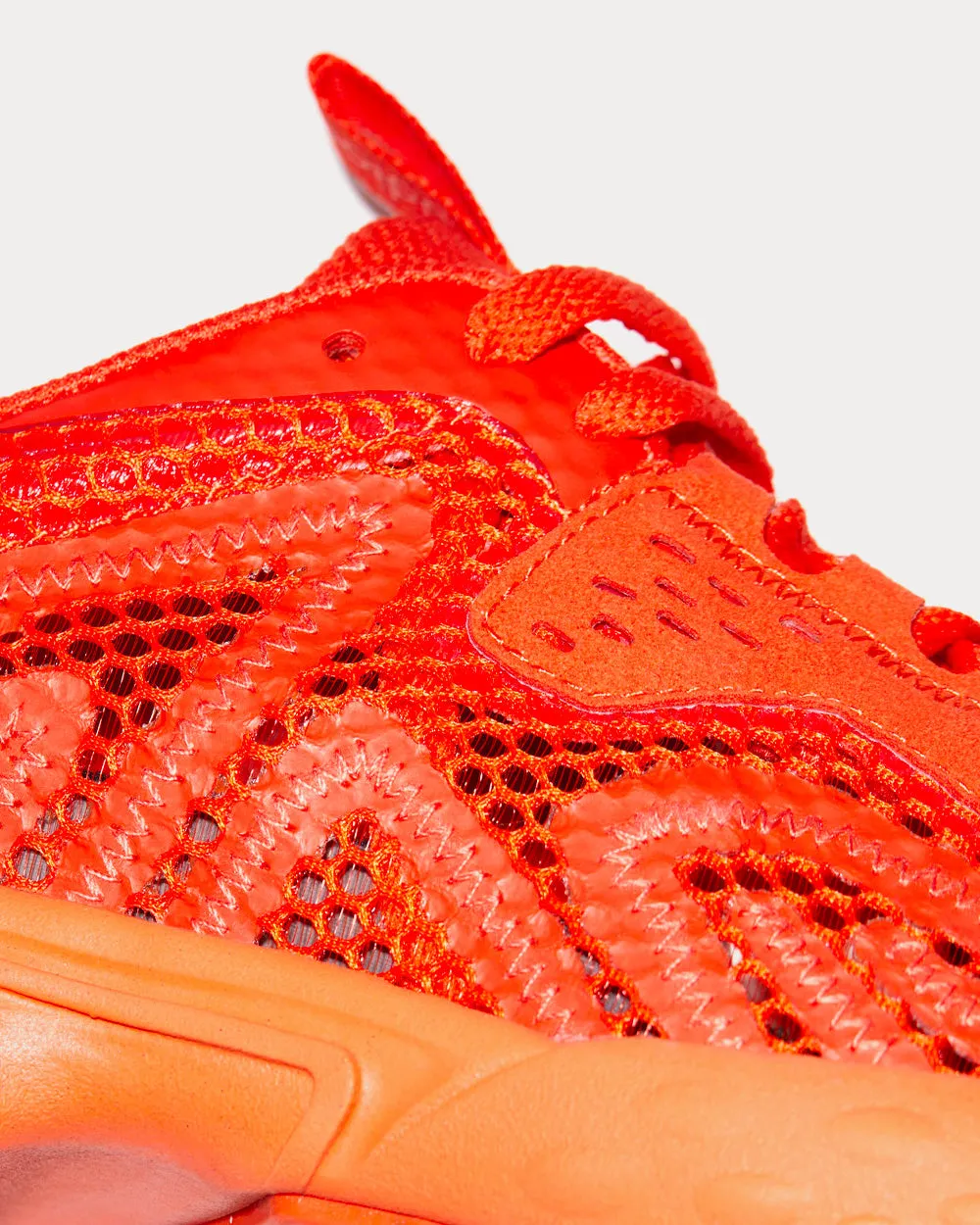 N3W Mandarin Orange Low Top Sneakers