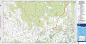 Nabiac 9333-1N Topographic Map 1:25k