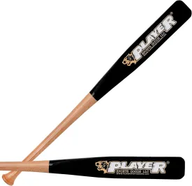PSG 29" Pro Maple Flat Half Paddle Training Baseball & Softball Bat in Size: 29"/Weight:17oz /Flat Barrel:2.75" for Adult & Youth Players in Natural Handle & Black Barrel by Player Sports Goods LLC