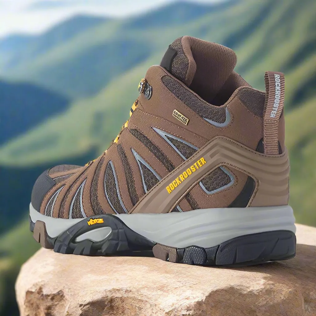 RockRooster Bedrock – 6-Inch Waterproof Hiking Boots