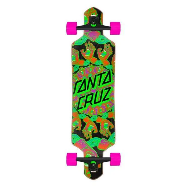 Santa Cruz Mandala Hand Drop Thru Cruzer Longboard Complete 36"