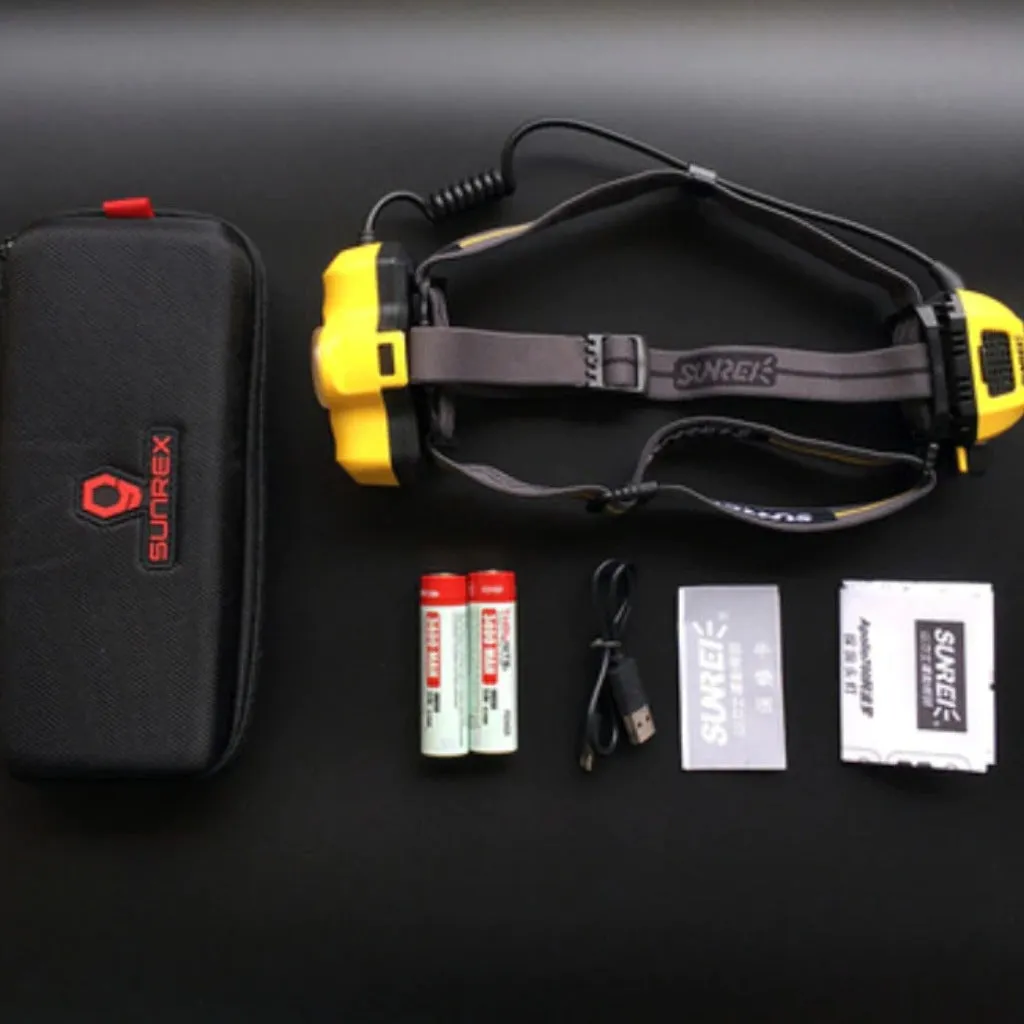 Sunrei Headlamp Apollo 700 Waterproof Rechargeable