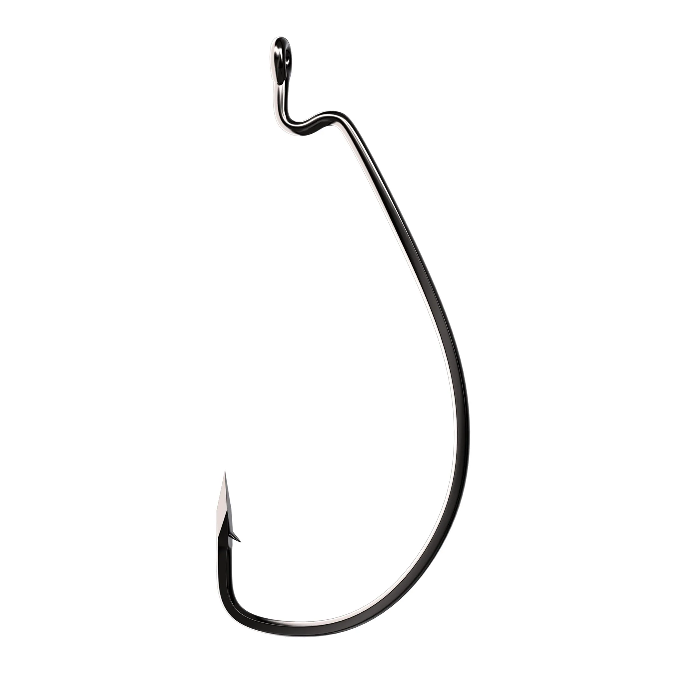 TroKar EWG Worm Fish Hooks, Size 3/0