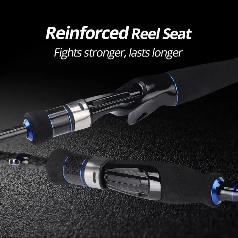 Ultralight Carbon Spinning Fishing Rod