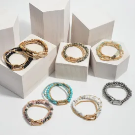 Valerie Carabiner Bracelet Set (Set of 3)